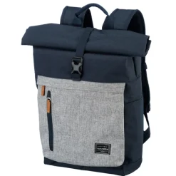 Discount Travelite Basics Rollup Backpack navy/grey