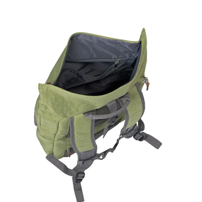 Hot Travelite Basics Rollup Backpack green/grey
