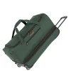 Best Travelite Basics Wheeled Duffle 70 Expandable dark green