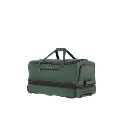 Best Travelite Basics Wheeled Duffle 70 Expandable dark green