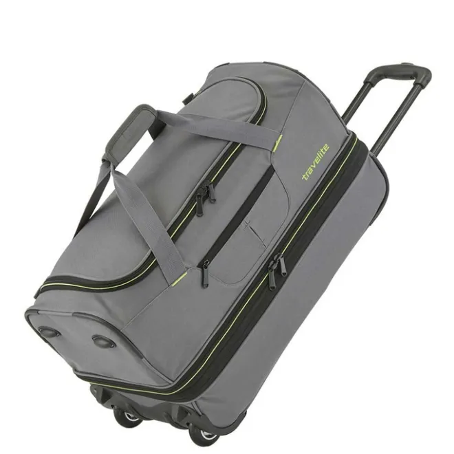 Travelite Basics Wheeled Duffle 55 Expandable grey