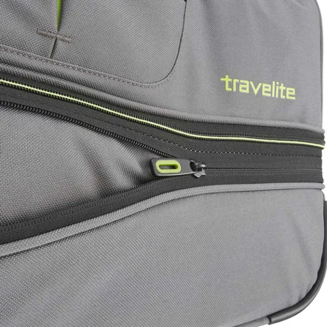 Travelite Basics Wheeled Duffle 55 Expandable grey