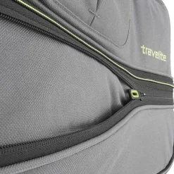 Travelite Basics Wheeled Duffle 55 Expandable grey