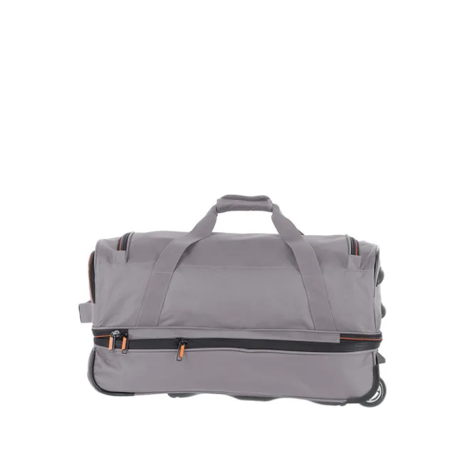 Travelite Basics Wheeled Duffle 55 Expandable grey