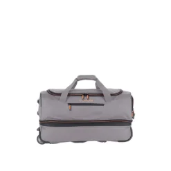 Travelite Basics Wheeled Duffle 55 Expandable grey