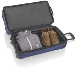 Outlet Travelite Basics Wheeled Duffle 70 Expandable marine
