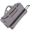 Outlet Travelite Basics Wheeled Duffle 70 Expandable grey