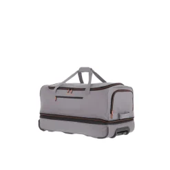 Outlet Travelite Basics Wheeled Duffle 70 Expandable grey