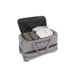 Outlet Travelite Basics Wheeled Duffle 70 Expandable grey