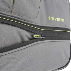 Clearance Travelite Basics Wheeled Duffle 55 Expandable marine