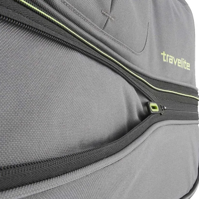 Clearance Travelite Basics Wheeled Duffle 55 Expandable marine