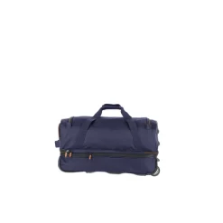 Clearance Travelite Basics Wheeled Duffle 55 Expandable marine
