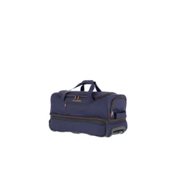 Clearance Travelite Basics Wheeled Duffle 55 Expandable marine