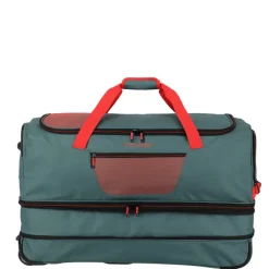 Hot Travelite Basics Wheeled Duffle 70cm Expandable green/orange
