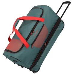 Hot Travelite Basics Wheeled Duffle 70cm Expandable green/orange