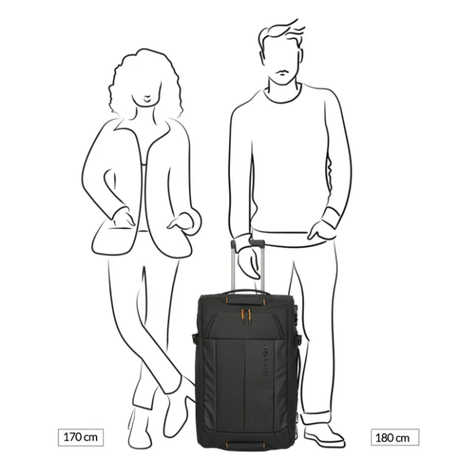 Hot Travelite Briize Wheeled Duffle M black