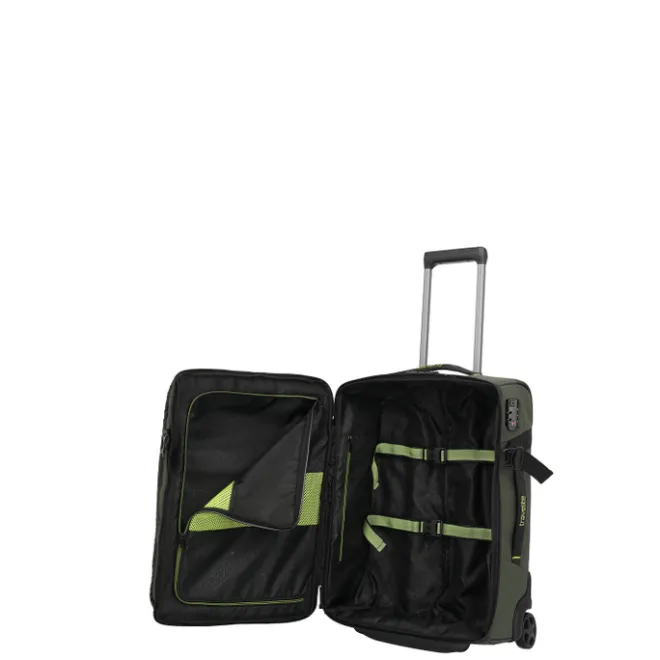 Travelite Briize Wheeled Duffle S khaki
