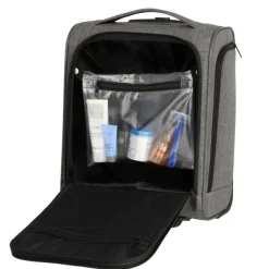New Travelite Cabin 2 Wiel Underseater 43cm grey melange
