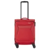 Clearance Travelite Chios 4 Wiel Trolley S red