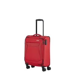 Clearance Travelite Chios 4 Wiel Trolley S red