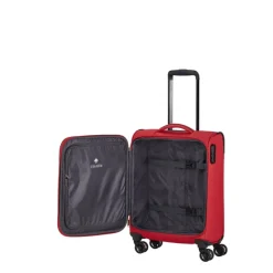 Clearance Travelite Chios 4 Wiel Trolley S red