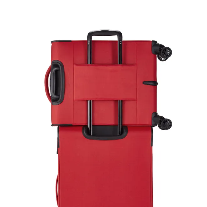 Clearance Travelite Chios 4 Wiel Trolley S red