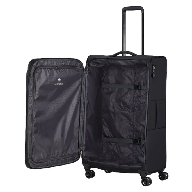 Best Travelite Chios 4 Wiel Trolley L black