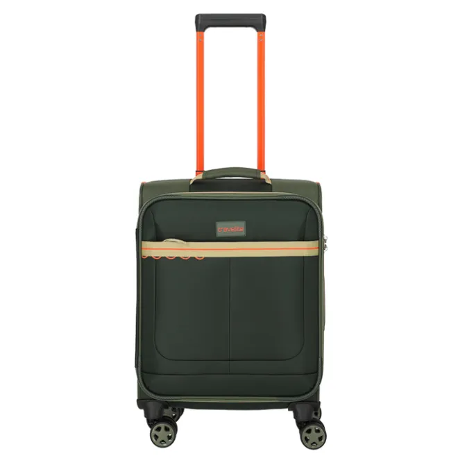 Best Travelite Color Craze 4 Wheel Cabin Trolley olive