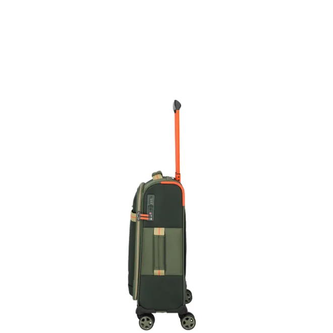 Best Travelite Color Craze 4 Wheel Cabin Trolley olive