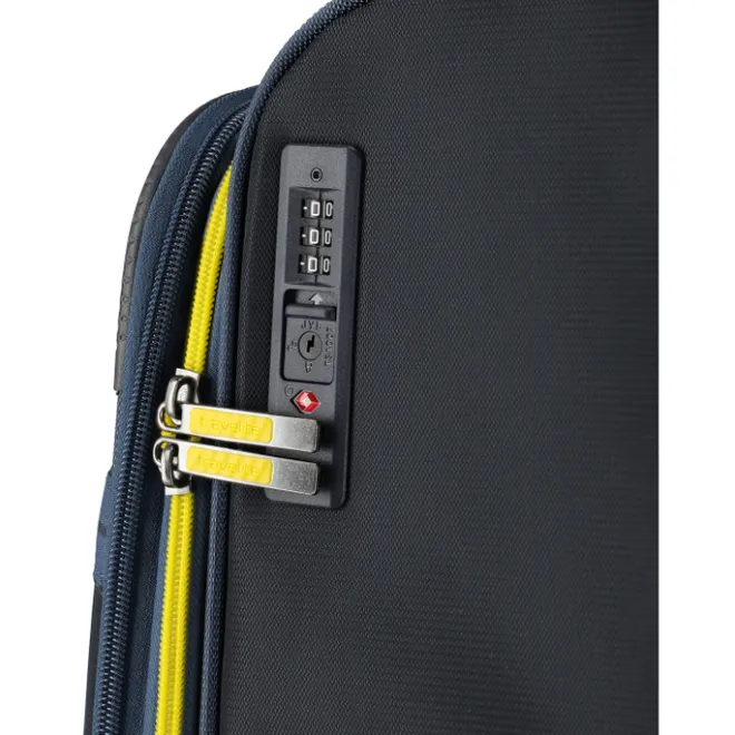 Clearance Travelite Color Craze 4 Wheel Trolley M navy