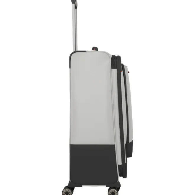 New Travelite Crosslite 5.0 4w Trolley L white sand