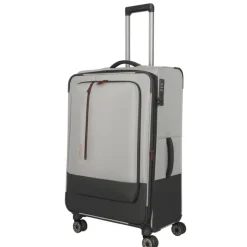 New Travelite Crosslite 5.0 4w Trolley L white sand