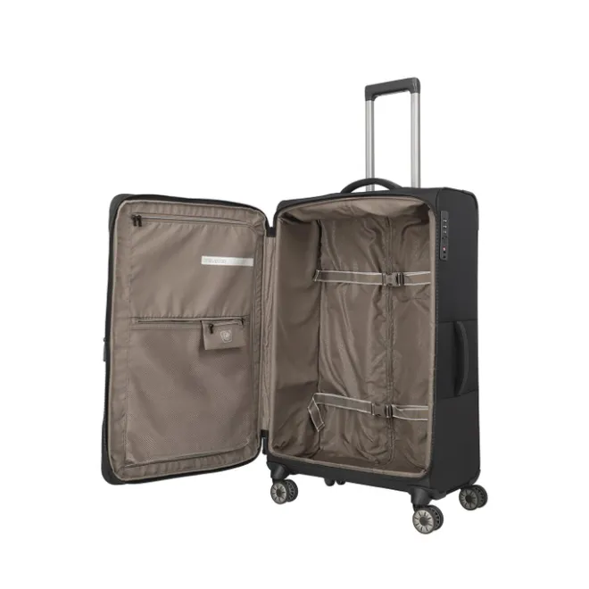 New Travelite Crosslite 5.0 4w Trolley L black