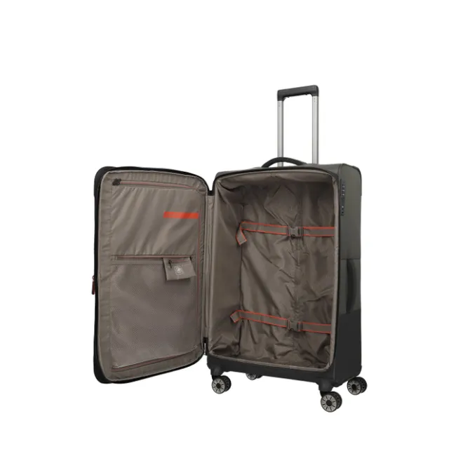 New Travelite Crosslite 5.0 4w Trolley L dark olive