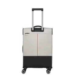 Travelite Crosslite 5.0 4w Trolley M white sand