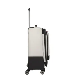 Travelite Crosslite 5.0 4w Trolley M white sand