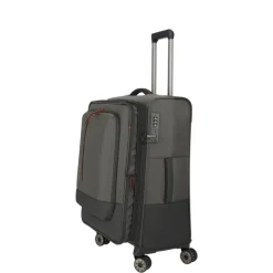 Clearance Travelite Crosslite 5.0 4w Trolley M dark olive
