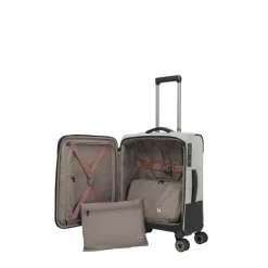 Hot Travelite Crosslite 5.0 4w Trolley S white sand