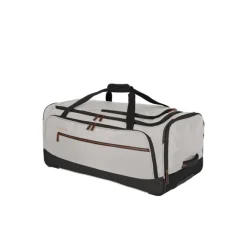 Outlet Travelite Crosslite 5.0 Wheeled Duffle L white sand