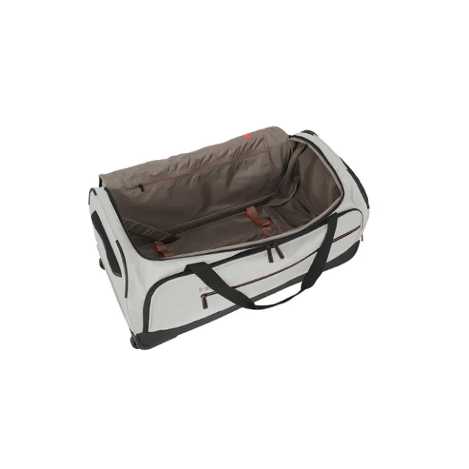Outlet Travelite Crosslite 5.0 Wheeled Duffle L white sand