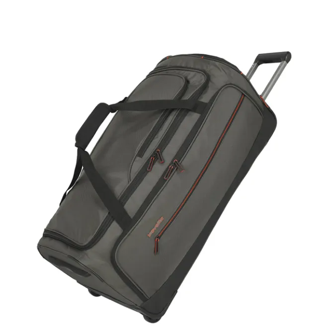 Outlet Travelite Crosslite 5.0 Wheeled Duffle L dark olive