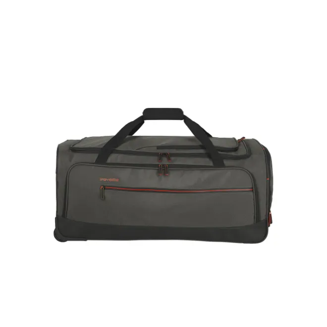 Outlet Travelite Crosslite 5.0 Wheeled Duffle L dark olive