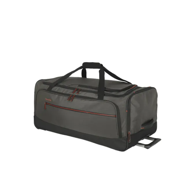 Outlet Travelite Crosslite 5.0 Wheeled Duffle L dark olive