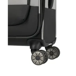 New Travelite Crosslite 4 Wheel Cabin Trolley Expandable white sand