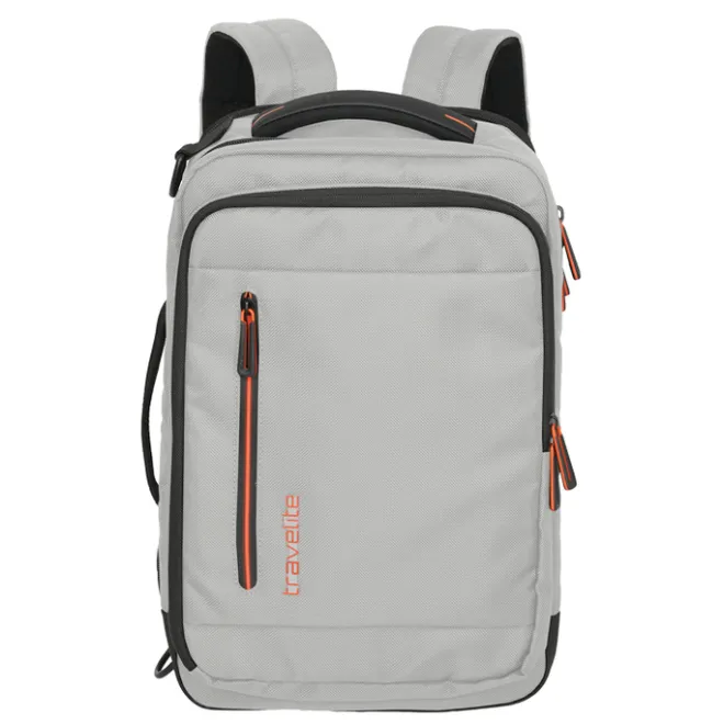 Travelite Crosslite Boarding Backpack S white sand