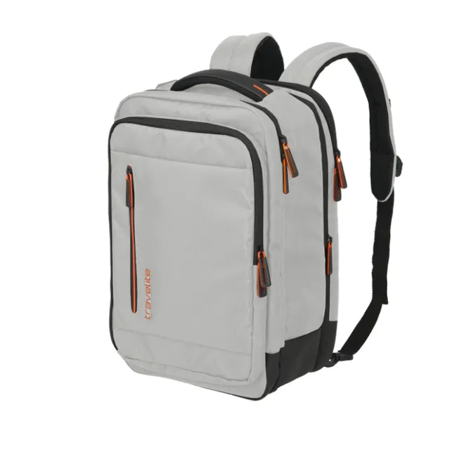 Travelite Crosslite Boarding Backpack S white sand