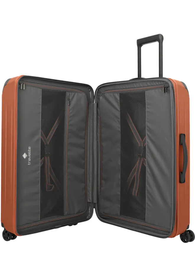 New Travelite Dynamiic 4 Wheel Trolley XL amber