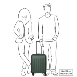 Discount Travelite Dynamiic 4 Wheel Cabin Trolley amber