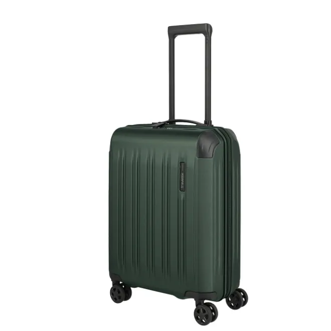 New Travelite Dynamiic 4 Wheel Cabin Trolley green