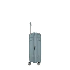 Outlet Travelite Elvaa 4 Wiel Trolley M Expandable bluegrey